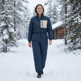 Westborn dame termodragt, Space Blue, XL