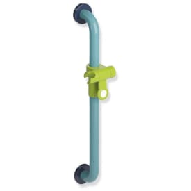 Hewi 801 støttegreb/brusestang, 60 cm, blå/grøn