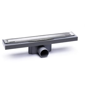 Purus Pro Line Premium komplett golvbrunn, Ø75 mm, 1000 mm, sida