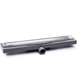 Purus Pro Line Premium komplett golvbrunn, Ø50 mm, 600 mm, låg sida