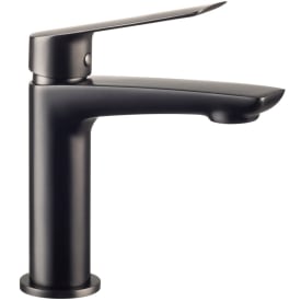 Cassøe Sleek tvättställsblandare, svart krom