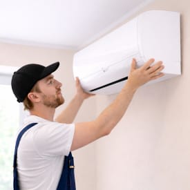 Komplet installation af luft til luft varmepumper