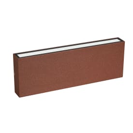 LumenLight Bari Maxi vägglampa, 2700-4000K, corten