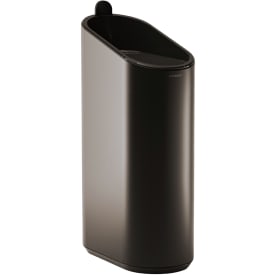 2 st Cosmic Flat papperskorg, 2,5 liter, matt svart