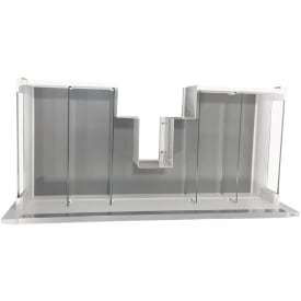 Linn Bad skuffeinndeling øvre skuff, grunn skuff, glass