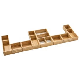 Linn Bad innleggspakke dobbel grunn skuff, 120 cm