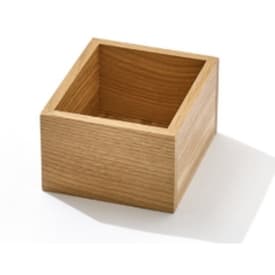 Linn Bad boks 3, 10x11,7x6,5 cm, eik