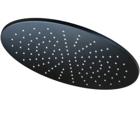 Nicobelli Paffoni takdusj, Ø30 cm, matt sort