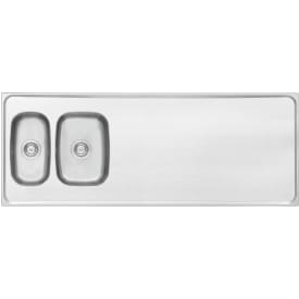 Contura Classic G 1600 stålbord, 160x61 cm, rustfritt stål