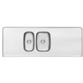 Contura Classic G 1600 FL stålbord, 160x63,5 cm, rustfritt stål