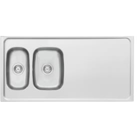 Contura Classic G 1220 stålbord, 122x61 cm, rustfritt stål