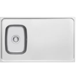 Contura Classic F 1000 stålbord, 100x61 cm, rustfritt stål
