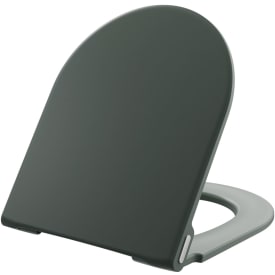 Pressalit Style D2 toiletsæde, soft close, aftagelig, mat grøn