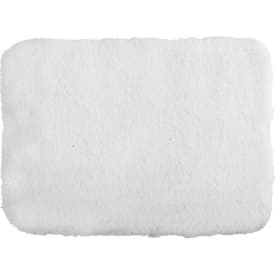 Spirella bademåtte, 50x70 cm, mat hvid