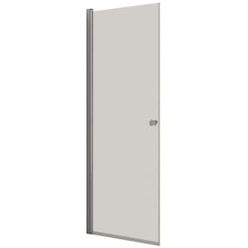 Dansani Match duschdörr, modell A, 87 cm, klart glas, krom profil