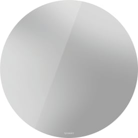 Duravit D-Neo speil med lys, Ø70 cm, høyglans hvit