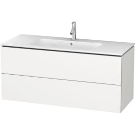 Duravit L-Cube servantskap, 122x48,1 cm, matt hvit