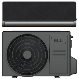 ELL Front Dark luft til luft varmepumpesæt, 4,4 kW
