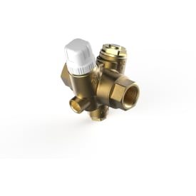 Pettinaroli cirkulationsventil, muffe/muffe, 1/2"