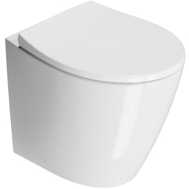 GSI Modo toilet, back-to-wall, uden skyllekant, hvid