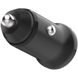 Mini-billader 2xUSB-A 15W 12/24V, svart