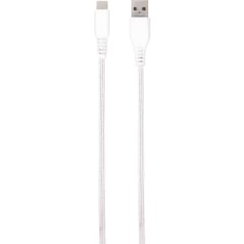 Vivanco Longlife USB A til C Kabel 2,5M, hvid