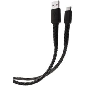 Vivanco Longlife USB-C/USB-A kabel, 0,5 meter