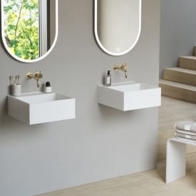 Copenhagen Bath Oslo 40 Servant, 40x40 cm, hvit matt