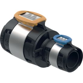 FLOWFIT reduktion 75x40mm PPSU sort