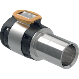 Geberit FlowFit overgang 63x54mm t/MAPRESS CrNiMo-stål blank