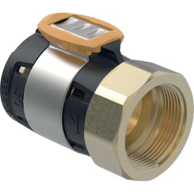 Geberit FlowFit overgang 63mmx2 mf blyfri siliciumbronze