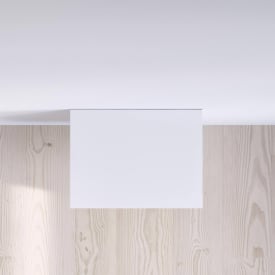 Copenhagen Bath SQ2 benkeplate, 60x45 cm, hvit matt