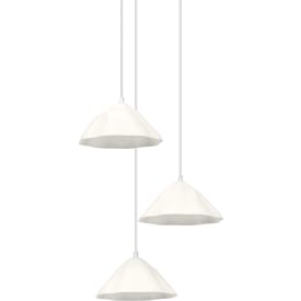 OSRAM DECOR Lotus Leaf Pendant 3XE14 hvid
