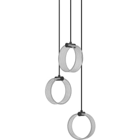 OSRAM DECOR Circle Pendant rund Click CCT 2400lm 3X5W transp