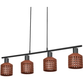 OSRAM DECOR Clay Windows Pendant Plate Linear 4XE27