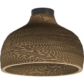 OSRAM DECOR Cardboard Hat Ceiling 1XE27 brun