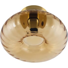 Osram Decor Gold loft- & væglampe, ravfarvet