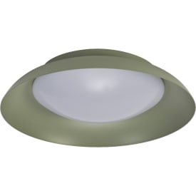 Osram Orbis Plate taklampe, Ø31 cm, grønn