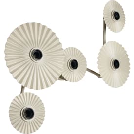 Osram Decor Plissee væglampe, beige