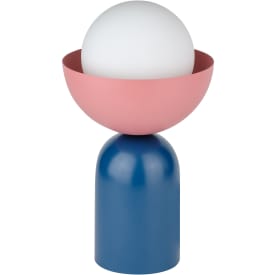 Osram Decor Bowl bordlampe, blå/rosa