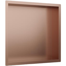 Scandtap Style brusehylde, 33x33 cm, børstet kobber