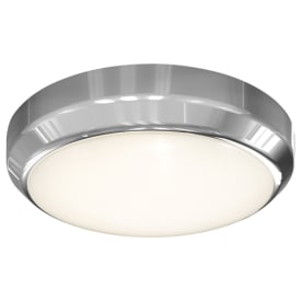 4lite Smart Circular væg- & loftlampe, krom
