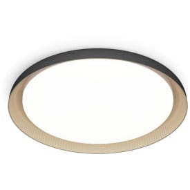 Philips Pebblo plafond, 4000K, sort