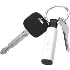 Fixed vedhæng med tracker, Apple Find My, hvid