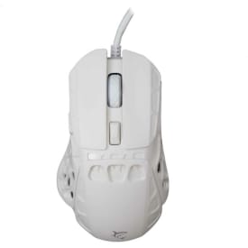 White Shark Ector gaming mus, hvid
