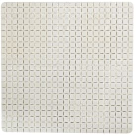 Spirella MSV Quadro sklisikker matte, 54x54 cm, hvit
