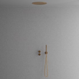 Scandtap Harmonized 2a dusjsett, børstet messing