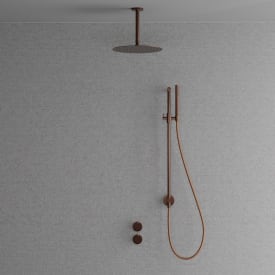 Scandtap Harmonized 5z duschset, borstad koppar