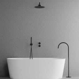 Scandtap Harmonized Bliss 3 badkarsblandare med duschset, semi-matt svart