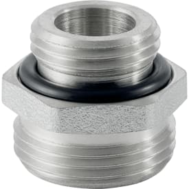 Geberit Overgangsnippel, forkromet